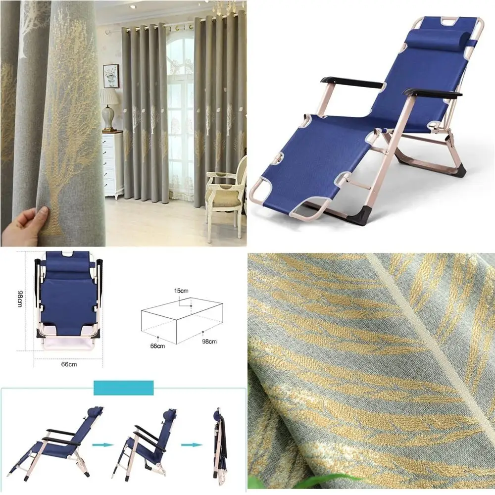 Gorden Blackout dari Lantai hingga Plafon untuk Gaya Minimalis Nordik - Peredam Cahaya dengan Bordir