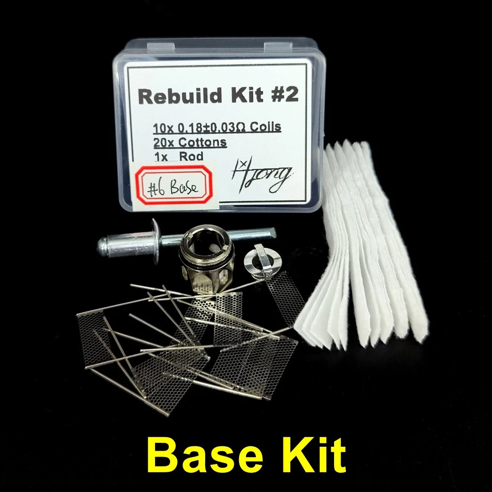 Glass Tube Rebuild Mesh Coil DIY Kit For Sky Solo Plus Bubble Glass GT2 0.18 GEN SKRR S NRG SE Mini Luxe DIY TOOL Parts