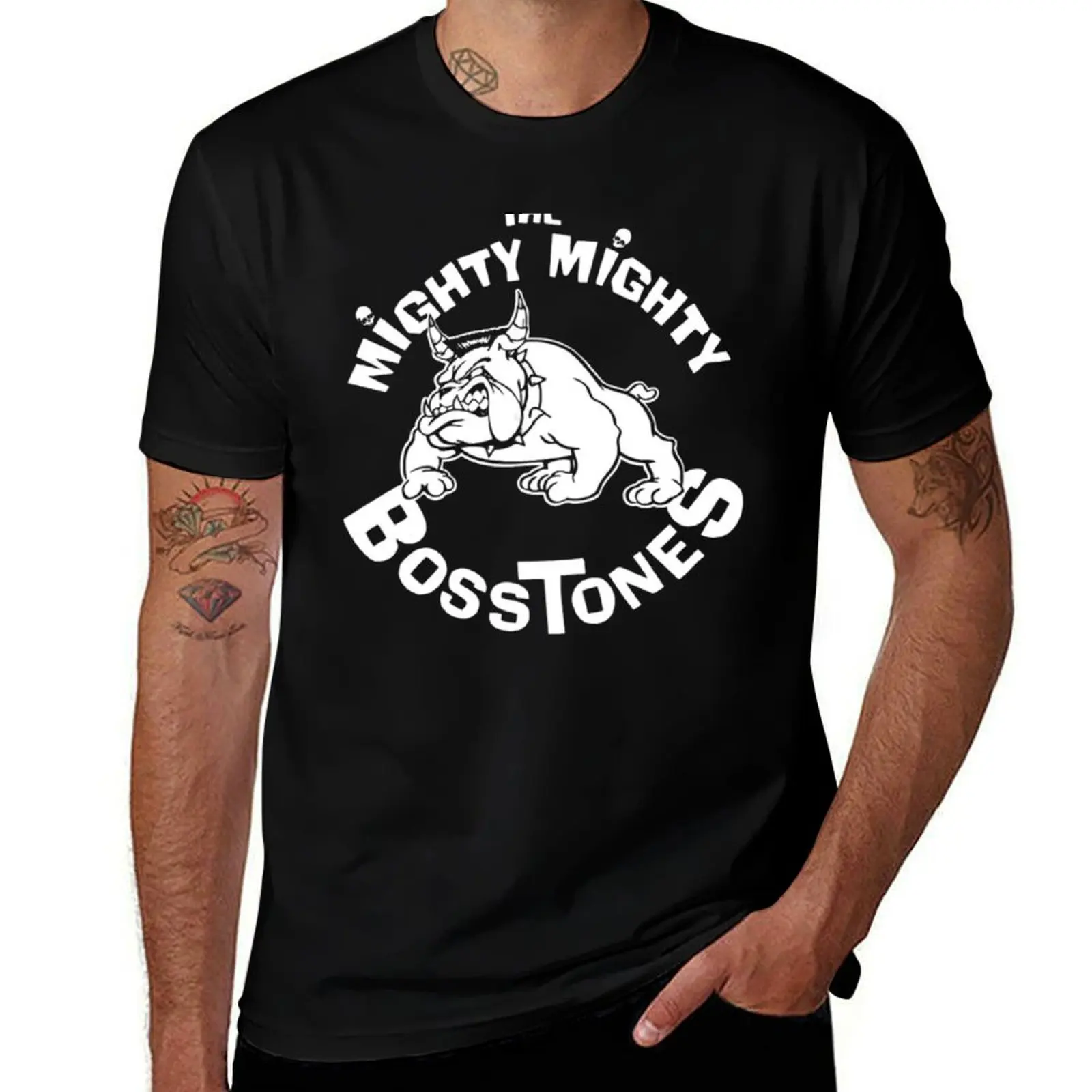 casual THE shirts man shirt BOSSTONES LOGO t MIGHTY t graphic shirt t luxury man MIGHTY man T-Shirt