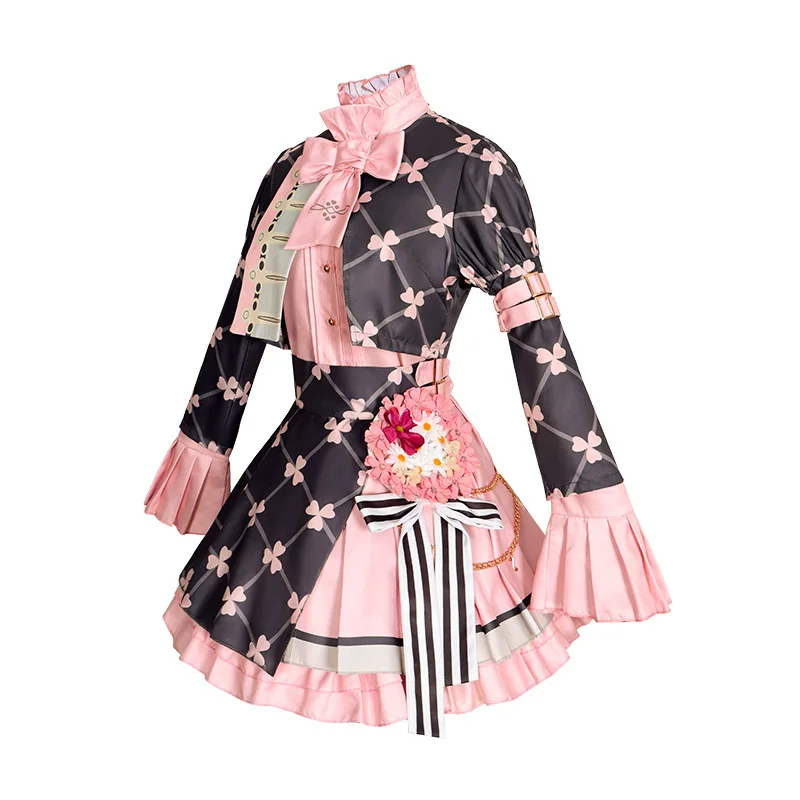 موموي ايري 3rd الذكرى تأثيري PJSK المزيد من القفز فساتين راقية زي شعر مستعار الغناء أغنية فستان زي الهالوين للمرأة