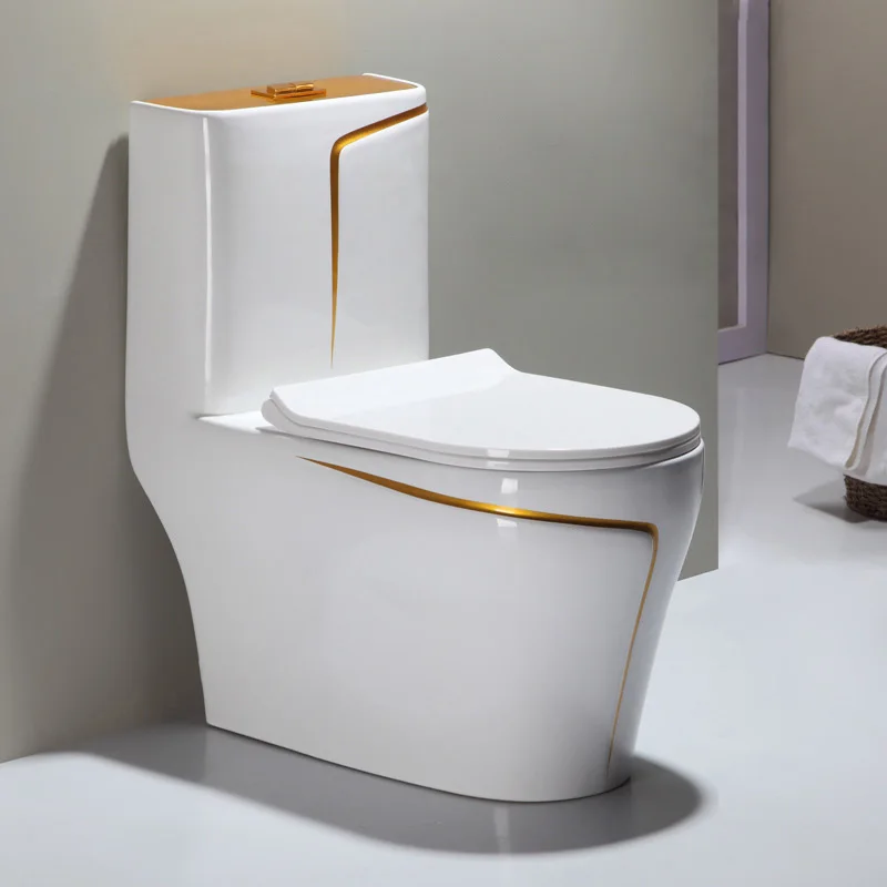 Luxury Colored Bidet Toilet Ceramic One Piece Sanitary Ware Bathroom WC Toilet Bowl