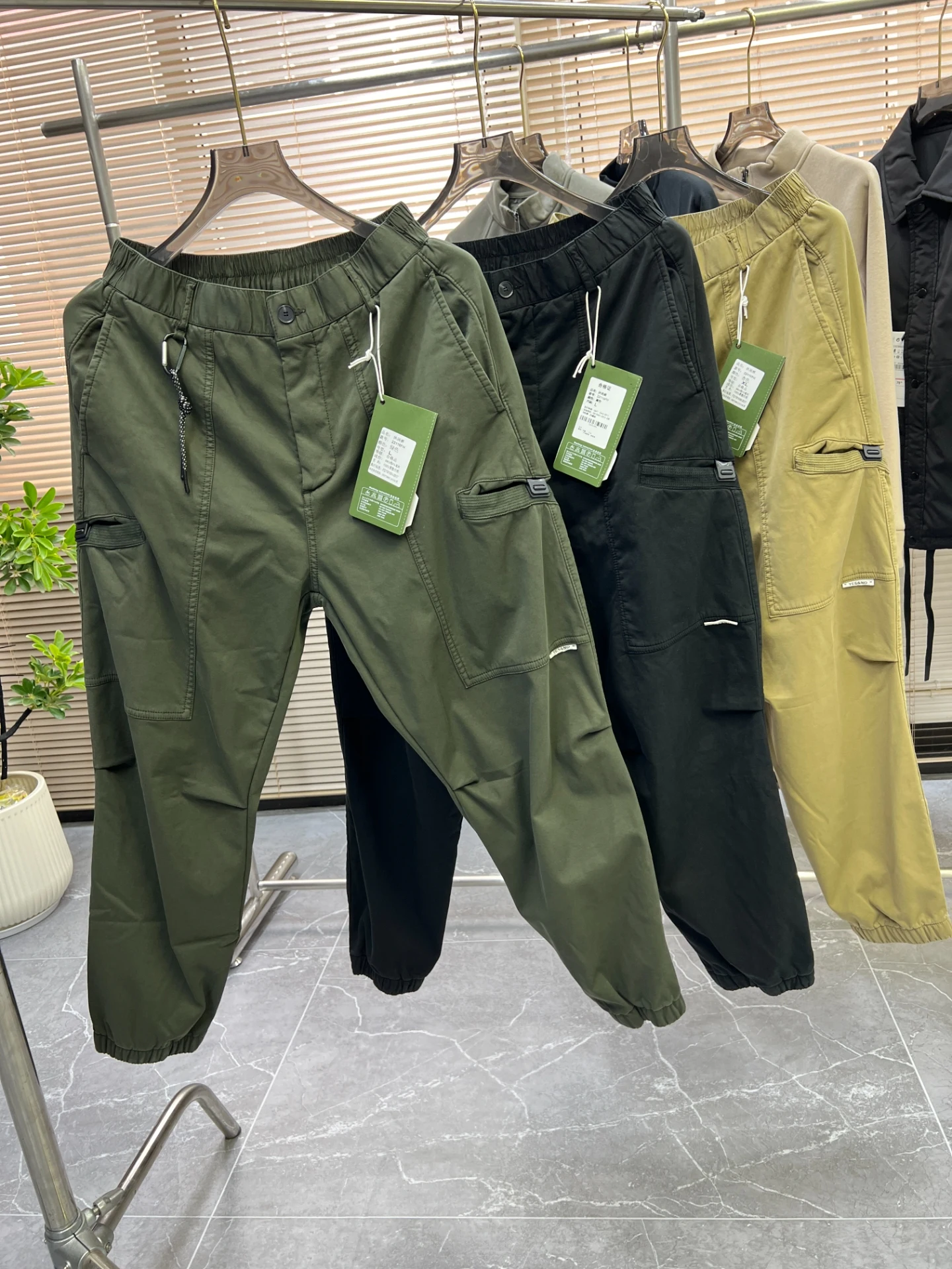 

Мужские рабочие брюки на подкладке, свободные брюки в американском стиле, повседневные длинные брюки с манжетами, зимняя коллекция Pampa&