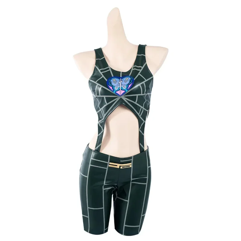 JoJo‘s Bizarre Adventure Jolyne Cujoh Cosplay Costume Outfits Halloween Carnival Suit MN7