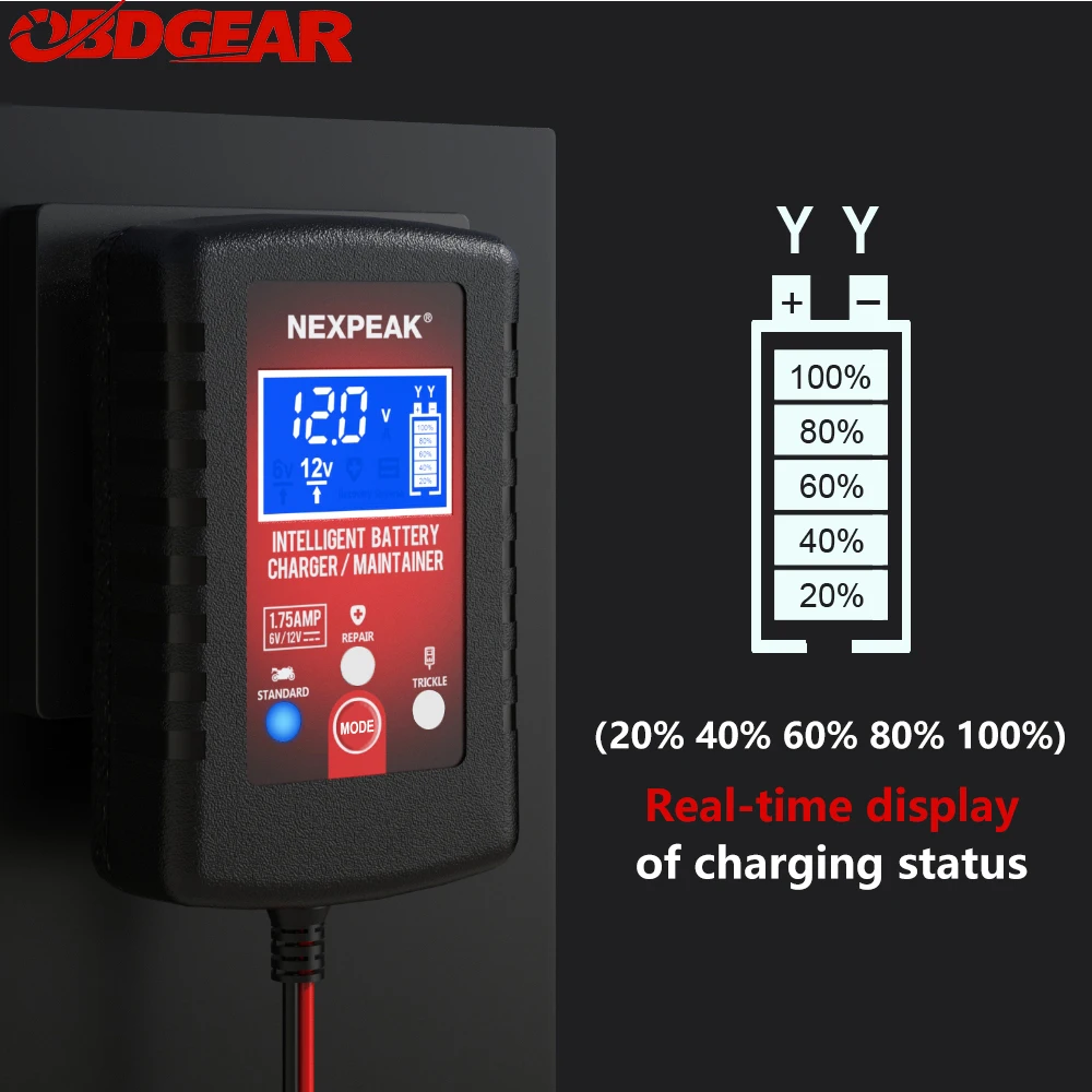 Araba damlama şarj cihazı 12V 6V araba pil şarj aleti araba damlama şarj cihazı 12V 6V araba aküsü şarj cihazı ıslak kuru kurşun asit jel oto yarasa