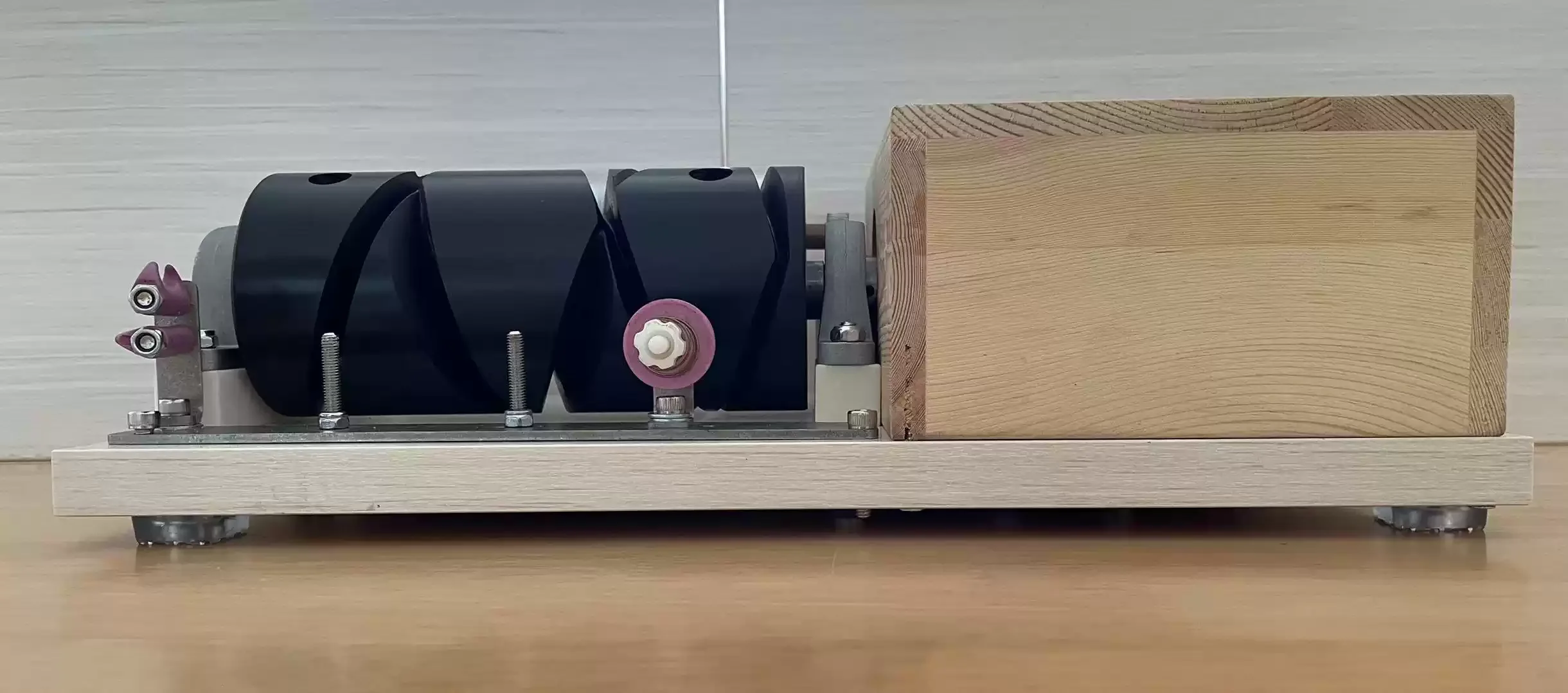 Double Wax Frame Constant Speed Winder, Mini Timing Winding Machine for Cashmere Knitting – Portable Yarn Winder with Tensioner