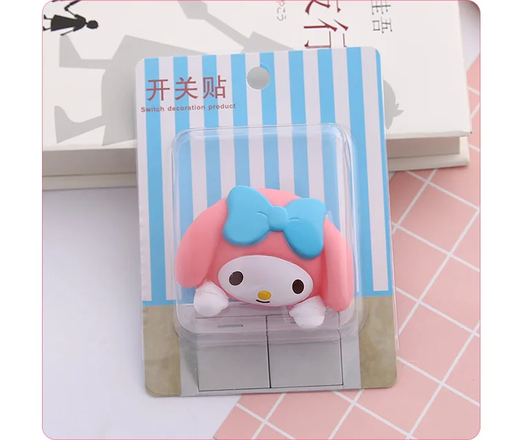 2024 Kawaii Cinnamoroll Sanrio Ear Stud Cute Beauty Plastic Stud Earrings Trendy Fashion Jewelry Earrings Girls Gift