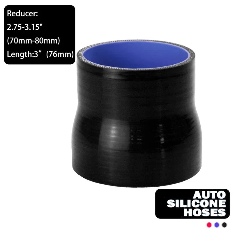 Silicone Hose Coupler for Turbo, 2.75