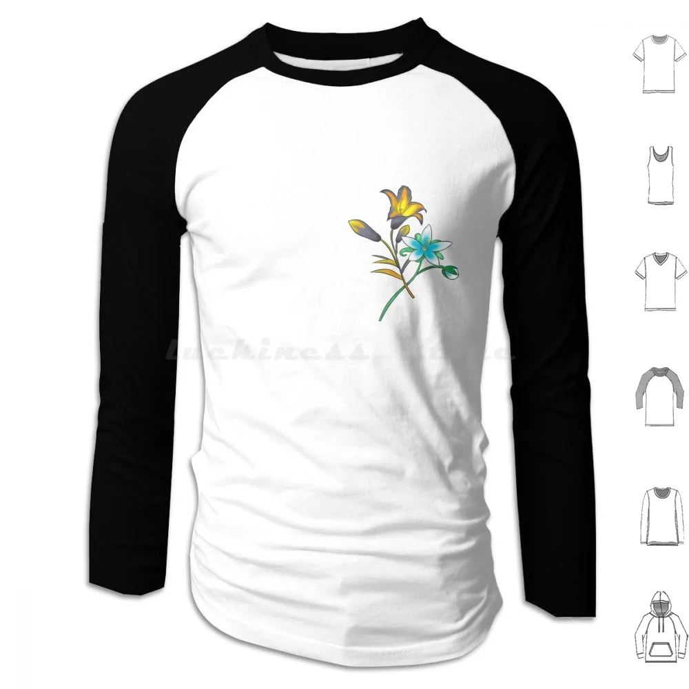 

Duel Flowers Hoodie cotton Long Sleeve Sundelion Silent Princess Flowers Tears Kingdom Breath Of The Wild Tears Of The