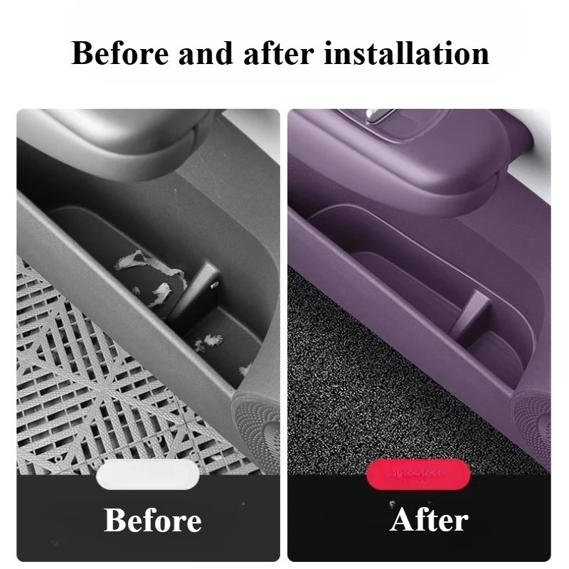 For LEAPMOTOR B10 Door Side Storage Box Expansion Door Slot Box Storage Pad Bag Cover Interior Modification Accessories Supplies