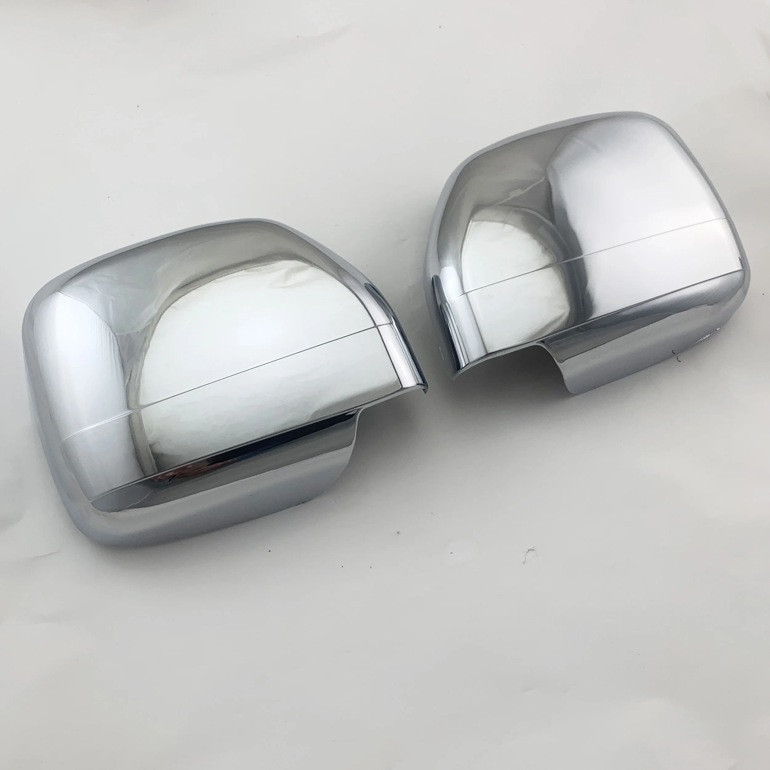 2pcs Car ABS Chrome Accessories Plated 1996-2002 For Toyota Land Cruiser Prado fj90 lc90 90 3400 Door Rearview Mirror Cover Trim