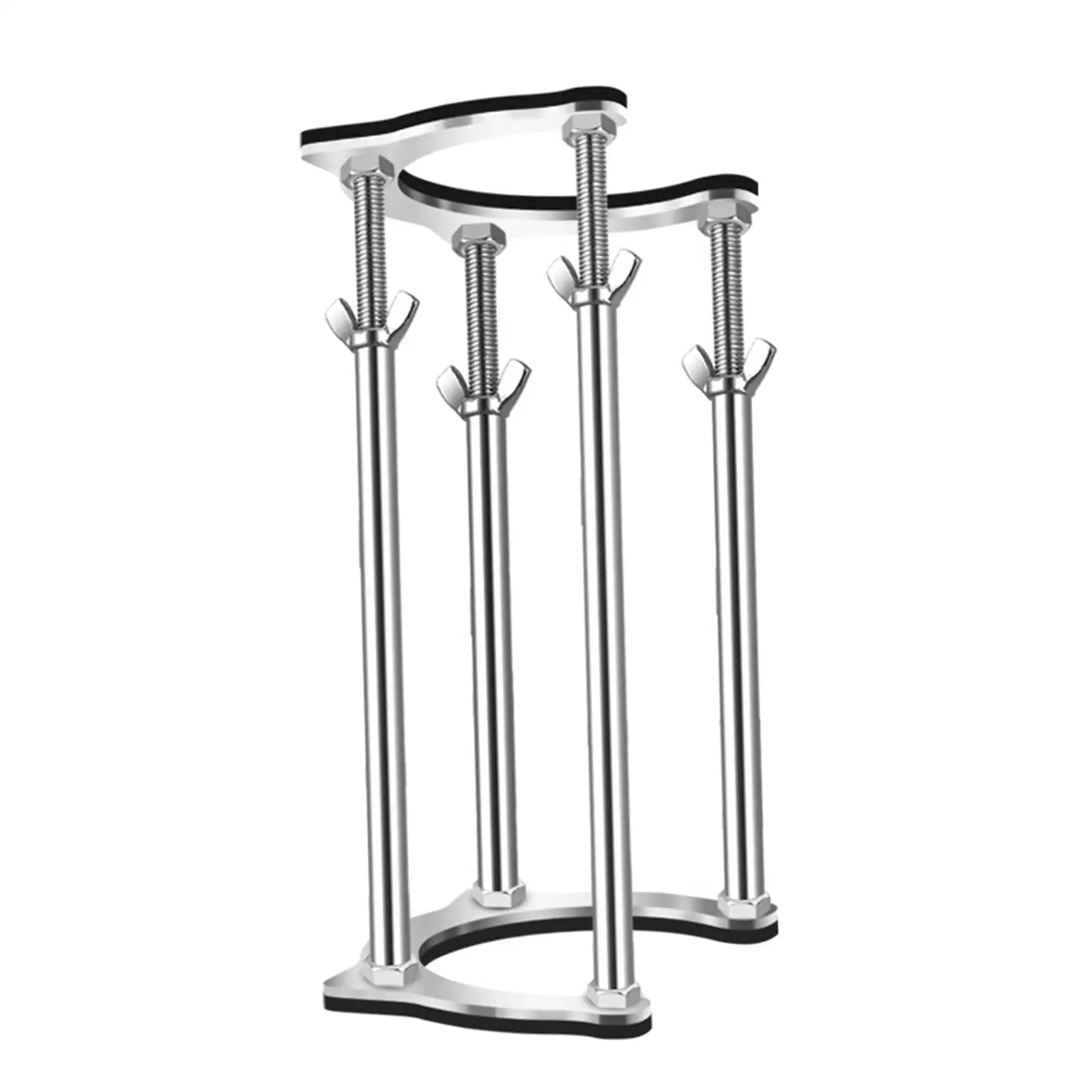 Undermount Sink Bracket Adjustable Support Repair Kit Practical Multifunctional Heavy Duty Nonslip Steel Support for Kitchen