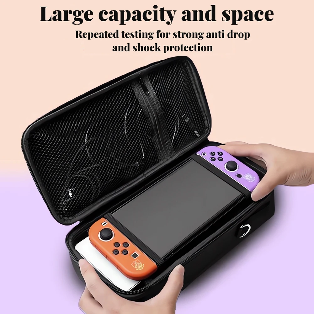 EVA Hard Case Waterproof Protective Storage Bag Travel Pouch For Nintendo Switch For Switch OLED For Switch LITE Game Accessory