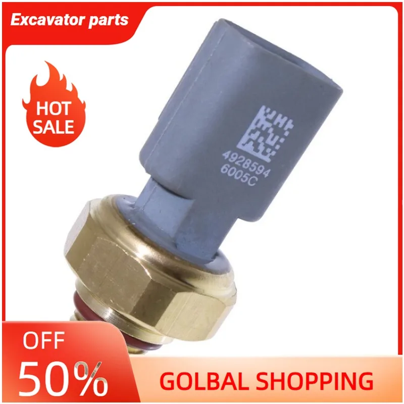

Gas Pressure Sensor for Cummins ISX ISM ISC ISB 4928594 4921497