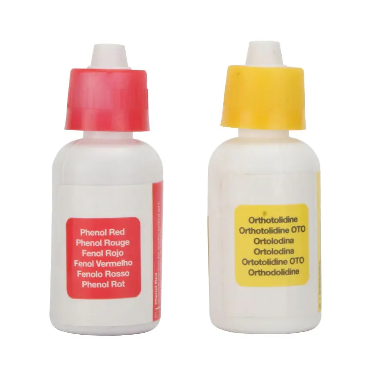 Kit per test rapido dell'acqua al cloro PH e Cl per piscina