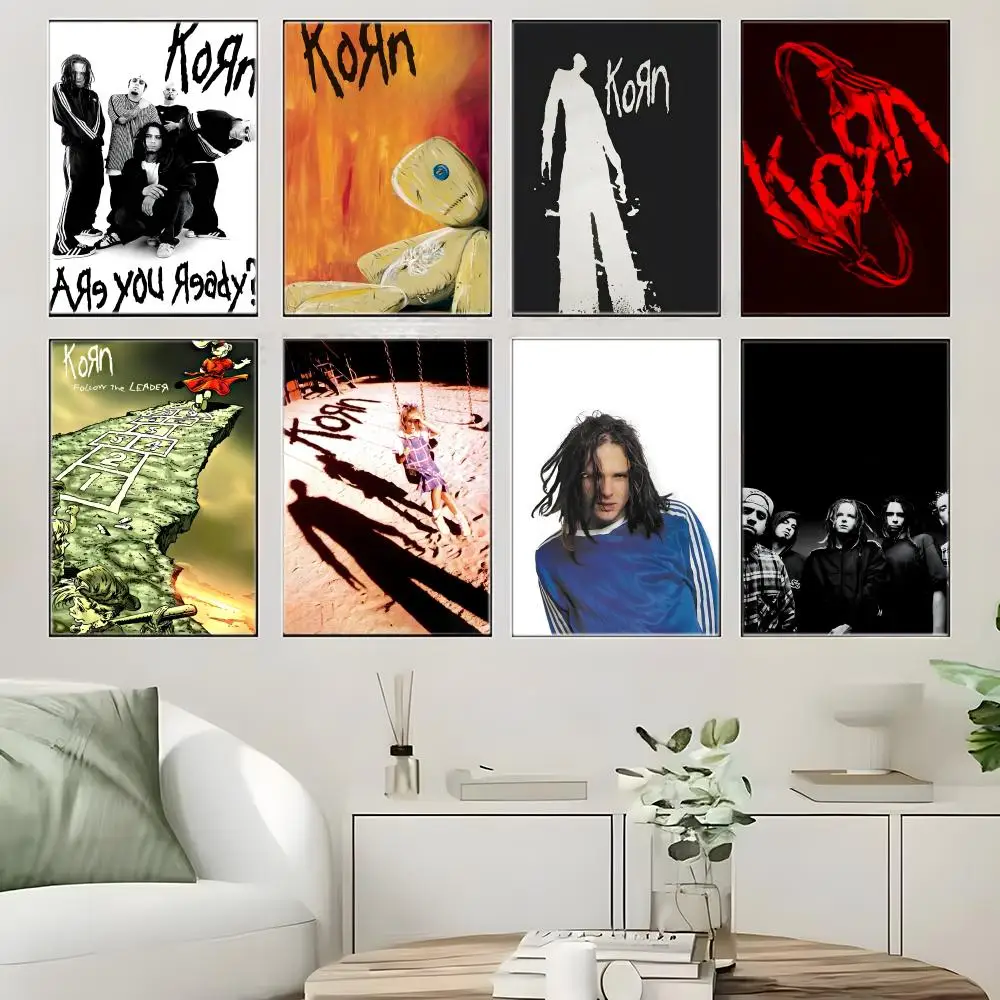 Industrial Metal K-Korn Poster Crease Free Waterproof Durable All Space Wall Decor