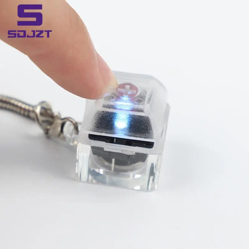 1pc Mx Mechanical Switch Keychain Shaft Tester Translucent Key Switch Tester
