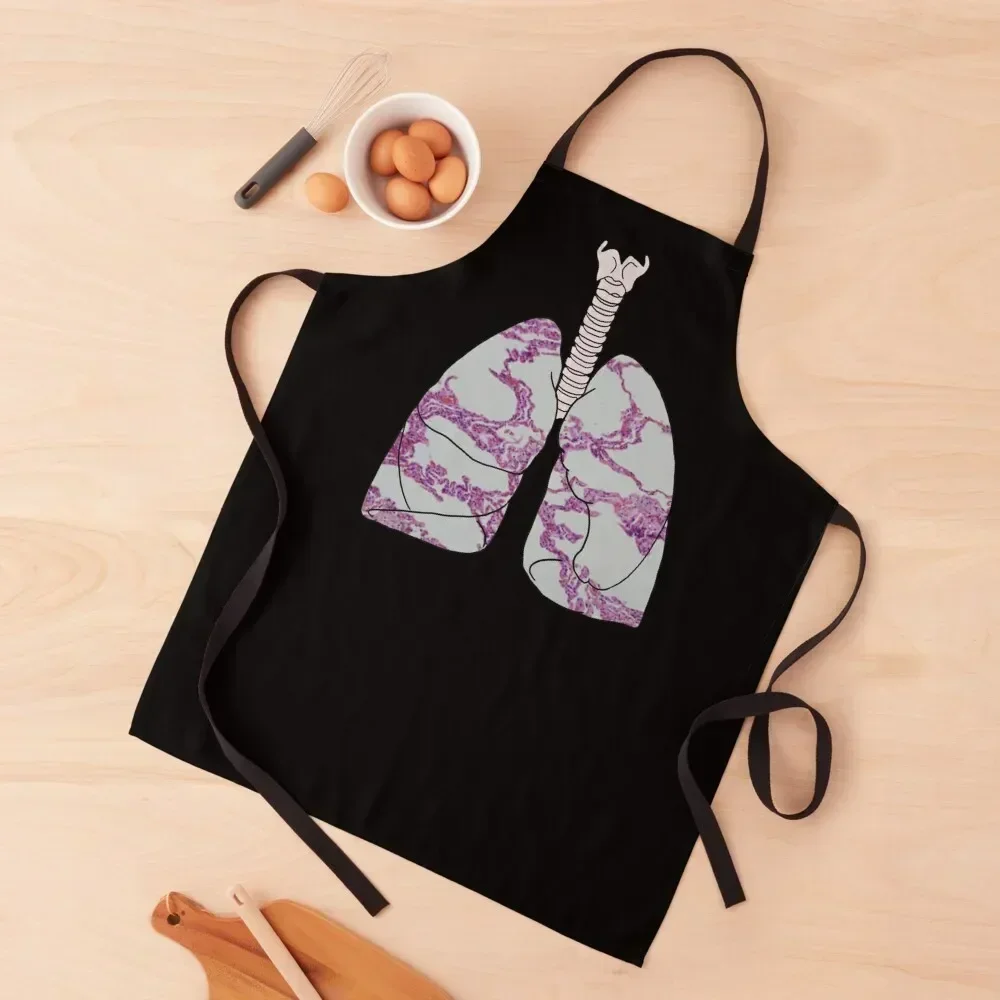 

Lung Histology Apron Kitchen Household Items esthetician Children'S professional hairdresser Apron