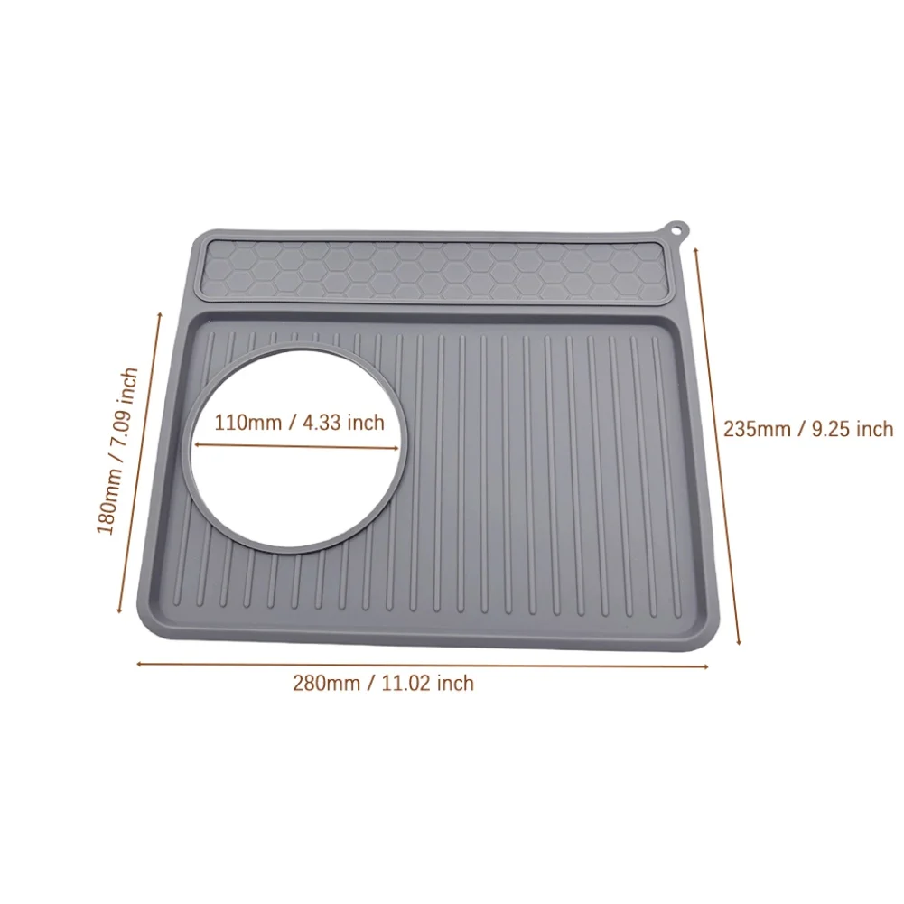 Tamping Mat for Breville 870 870XL 880 Espresso Devices with Textured Base to Enhance Stability and Prevent Equipment Damage