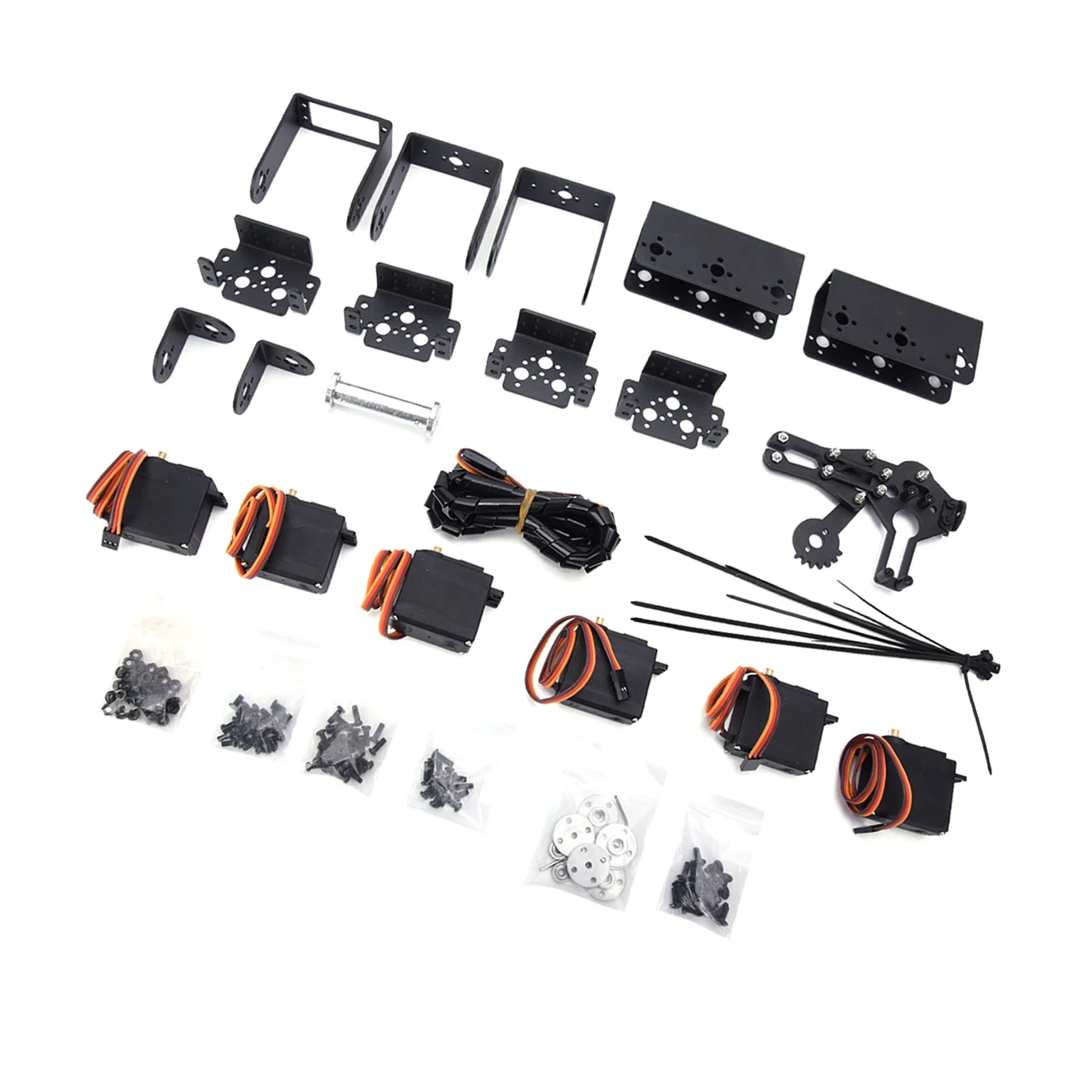 6DOF Robot Mechanical Arm Clamp Claw Kit DOF Manipulator Industrial Robot Parts