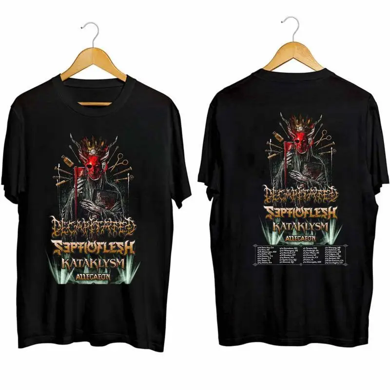 Decapitated And Septicflesh 2024 Tour T Shirt