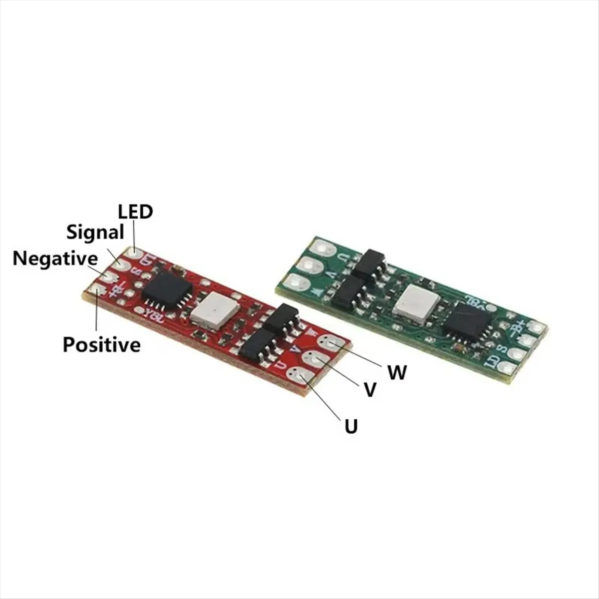 ABGN 1S DC 3V-6V 3.7V 3.5A Mini BLDC Brushless Motor Driver Board Electric Regulator Drive for Brushless Motor Red