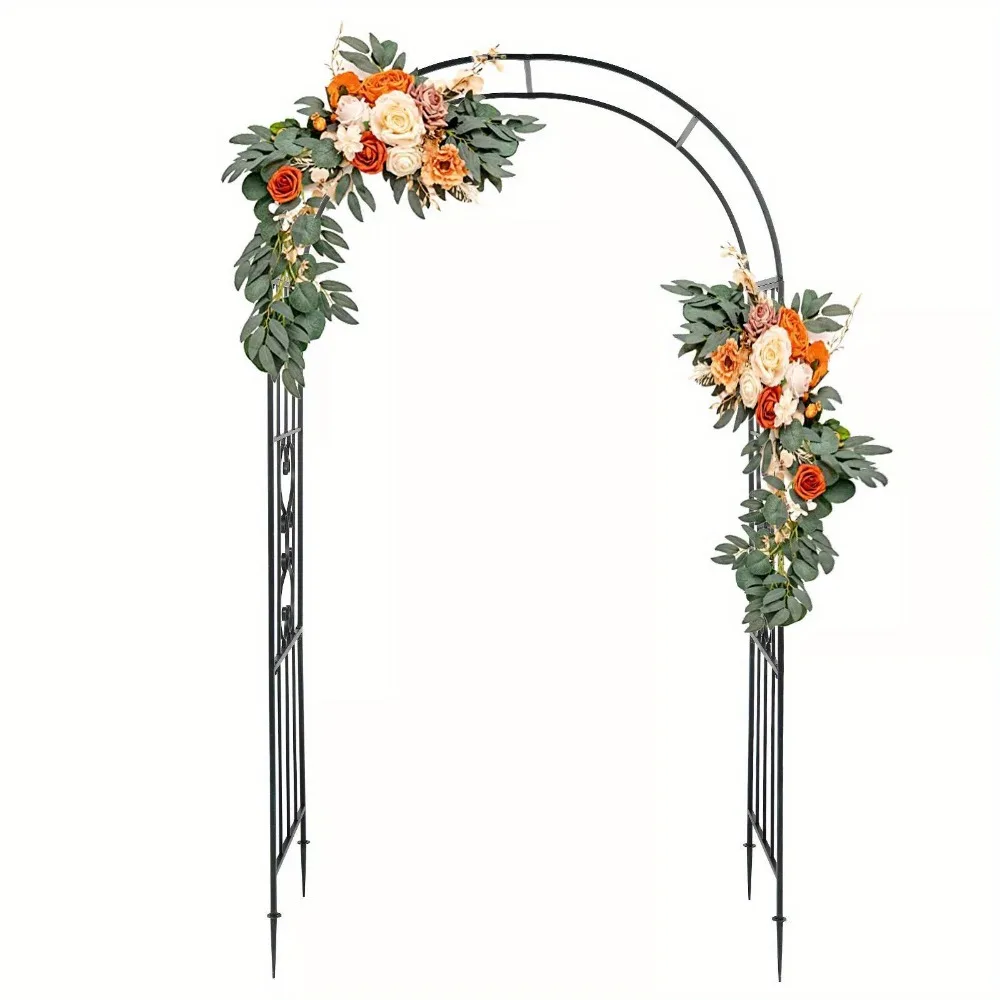 

Garden Arbor Arch Walkway for Wedding Party Plant Climbing Backyard Lawn