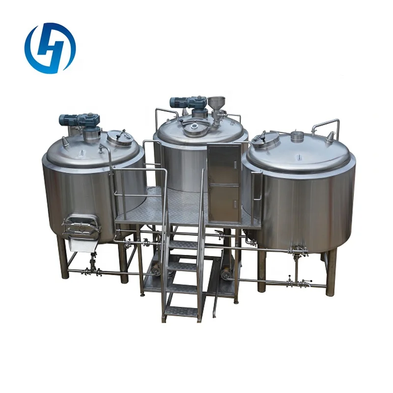 Beer Equipment Brewhouse Stainless Steel Beer Fermentation Machine Craft Beer Brewery Equipment  500L 800L 1000L