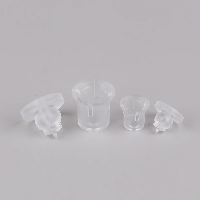 Wholesale 10 PCS PC Translucent Advertising Nail Glass Nail Bracket Invisible Plastic Screw Frosted Screw
