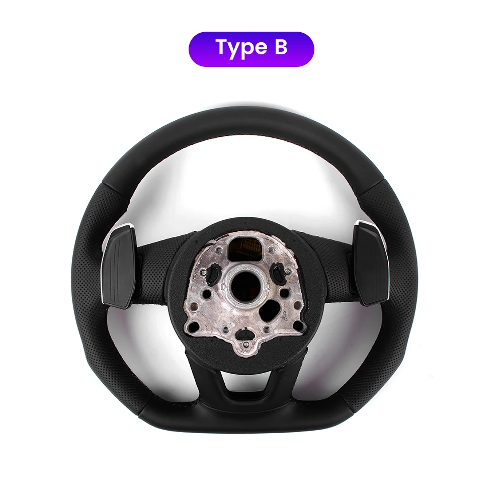 

Steering Wheel Assembly For Audi R8 Upgrade R8 Button Sports Mode Applicable to all New and Old models Modification and Upgrade