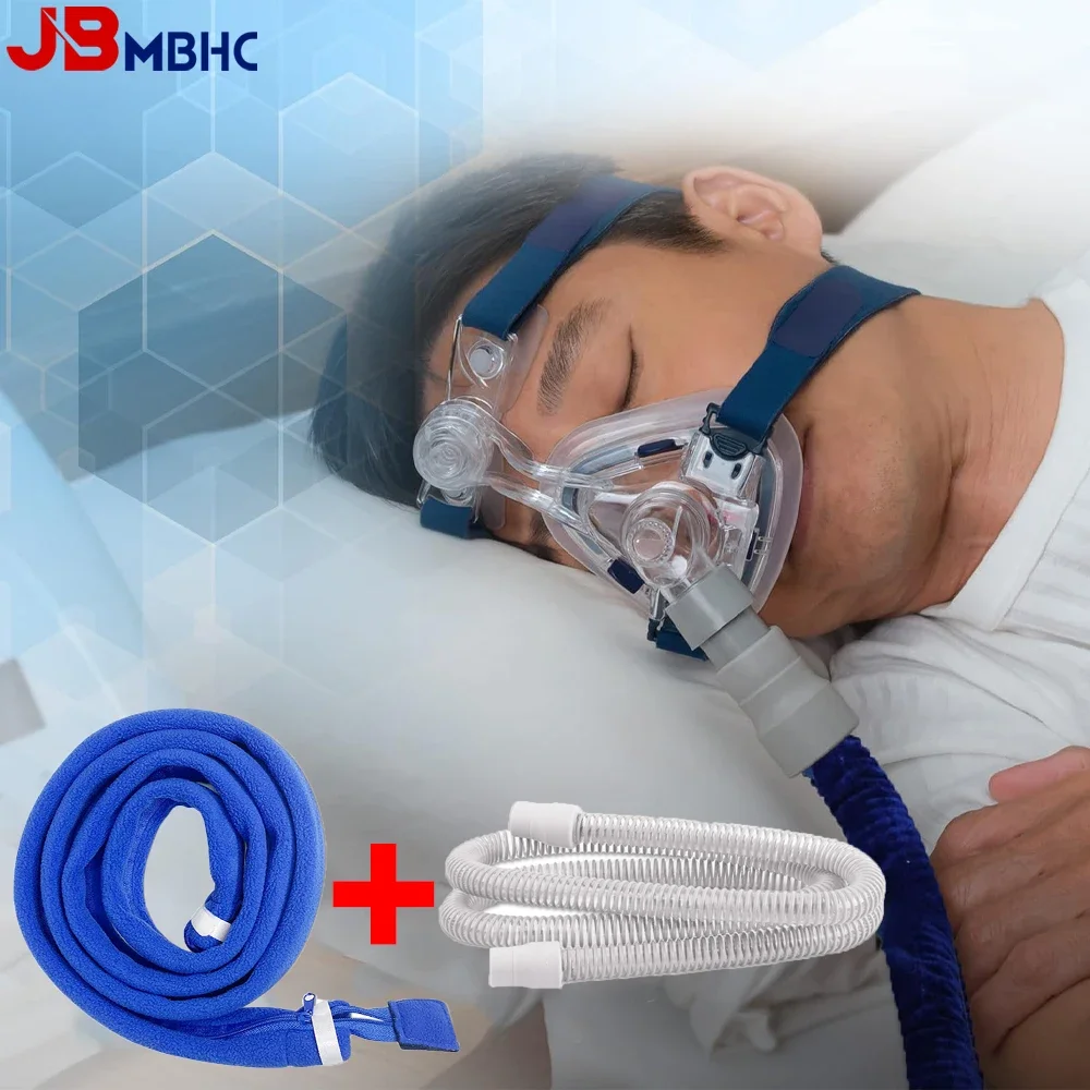 

Трубка для шланга CPAP и крышка шланга CPAP на молнии, обертка для трубок для лица, защитный рукав для большинства вентиляторов CPAP APAP BiPAP