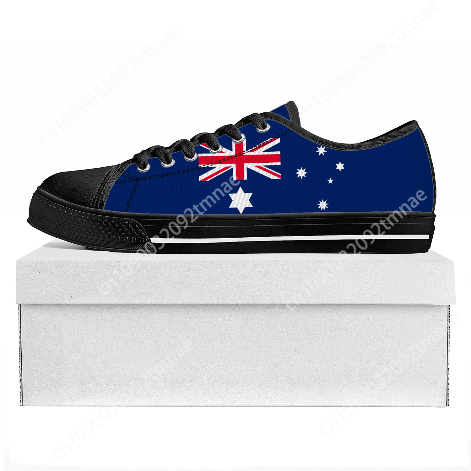 

Australian Flag Low Top High Quality Sneakers Mens Womens Teenager Canvas Sneaker Prode Fashion Casual Couple Shoes Custom Shoe