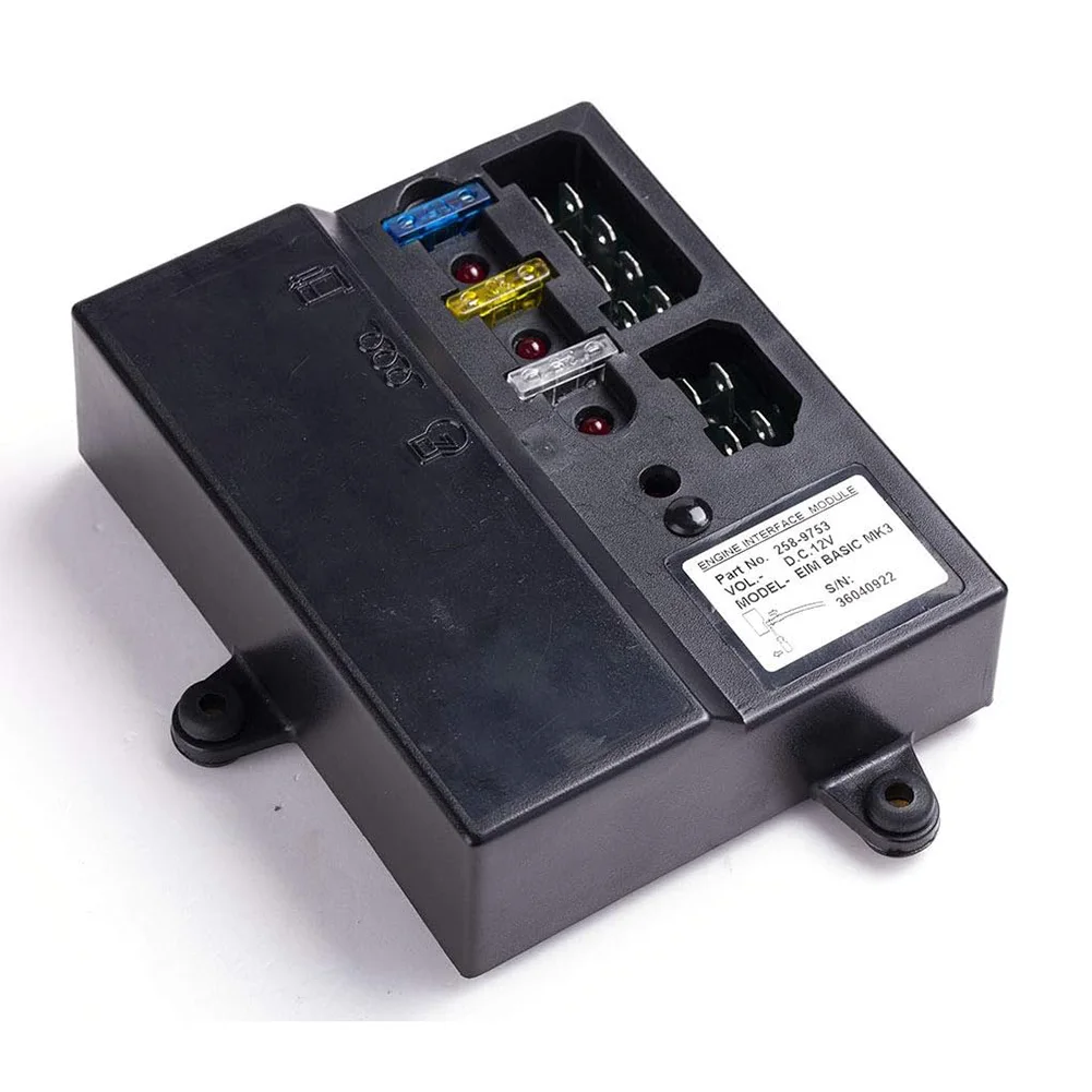 Engine Interface Module for Generator Control 12V EIM258 9753 Supports Manual Start/Stop and Cooling Water Temperature Control