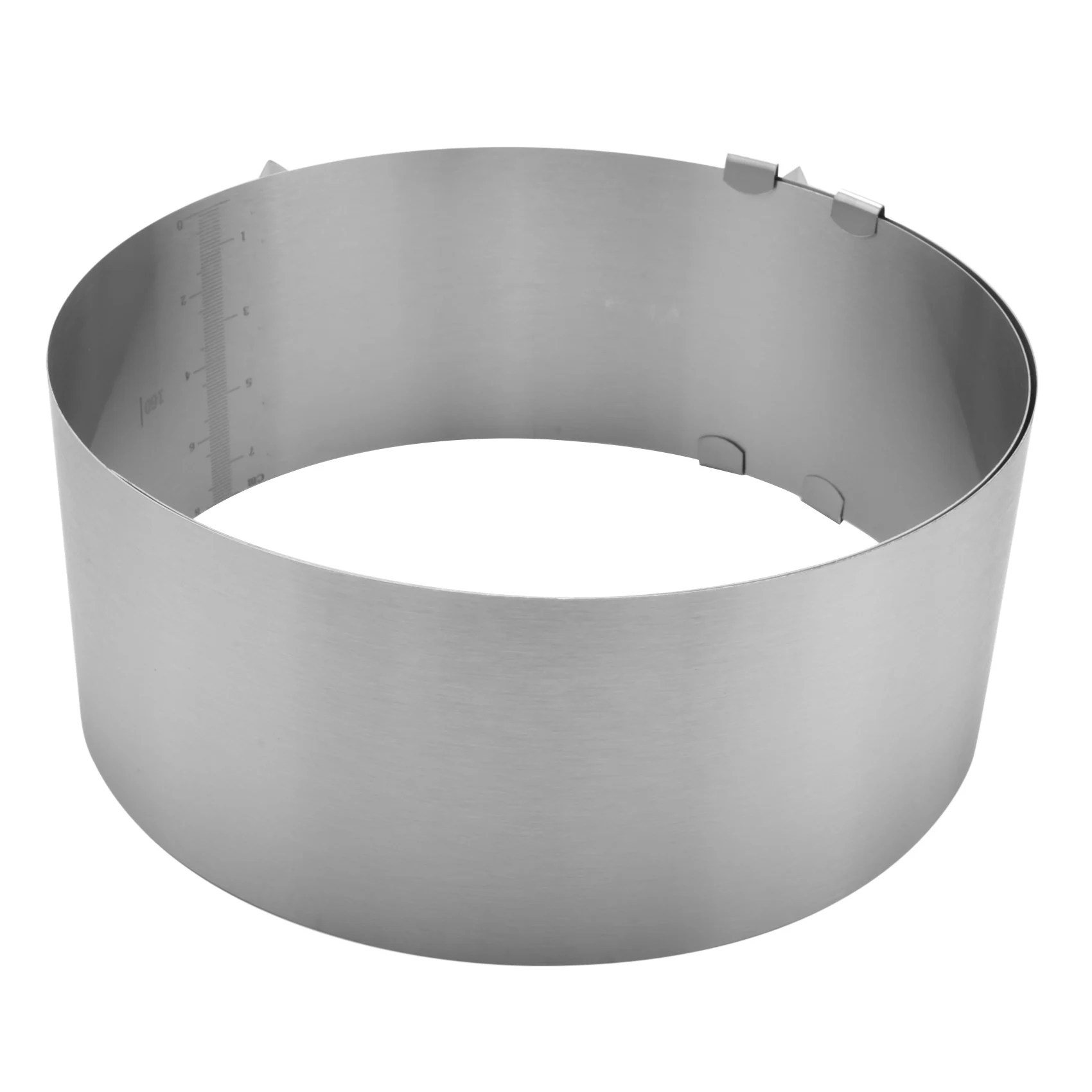 A75K Cake Ring 6 to 12 Inch Adjustable Round Stainless Steel Cake Mousse Mould Ring Bakeware Tools Cake Decorating Mold Baking R