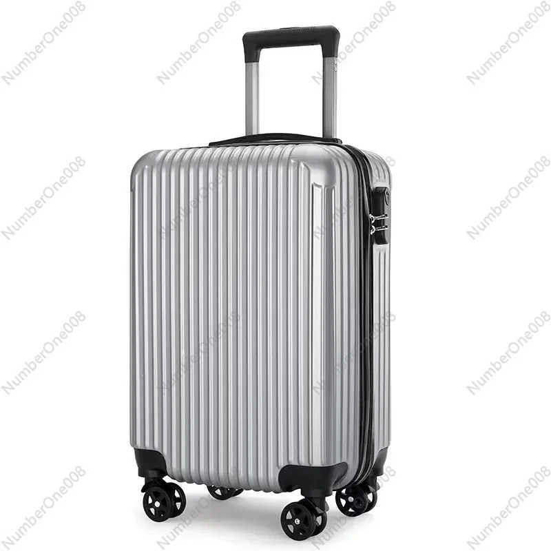 Adult Trolley Case Fashion Trend Solid Color Suitcase Universal Wheel Boarding Outdoor Travel Suitcase