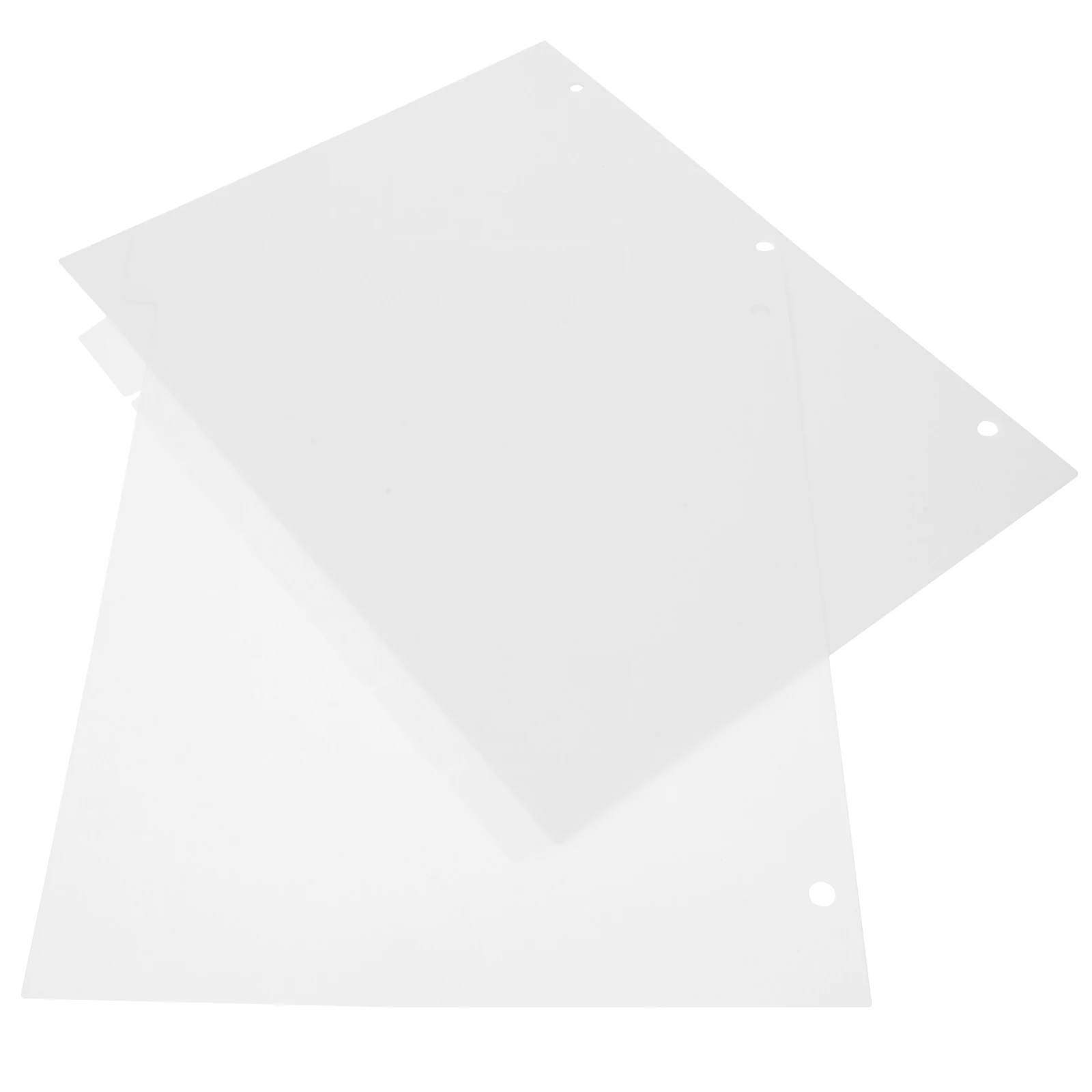 แผ่นแบ่งแฟ้ม 8 แผ่น แท็บพลาสติกสำหรับแบ่งสมุดโน้ต ใช้งานง่ายสำหรับนักเรียน หนังสือ สมุดบันทึก ไดอารี่ ปกแข็ง