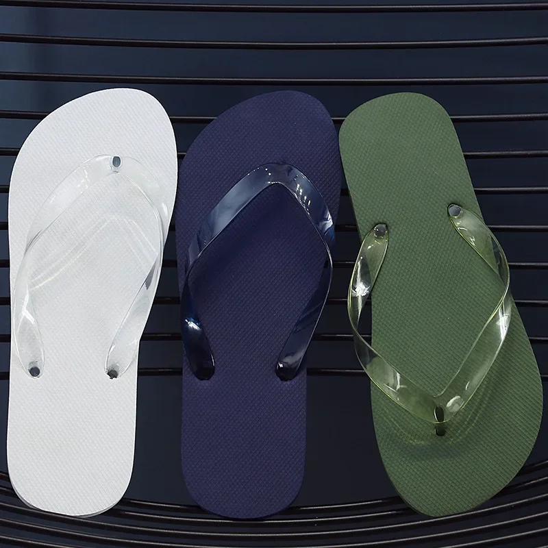 

New Flipflops Men's Casual Beach Shoes Men Solid Color Non-slip Slipper Man's Trendy Sandals Man Shoe Flip Flops