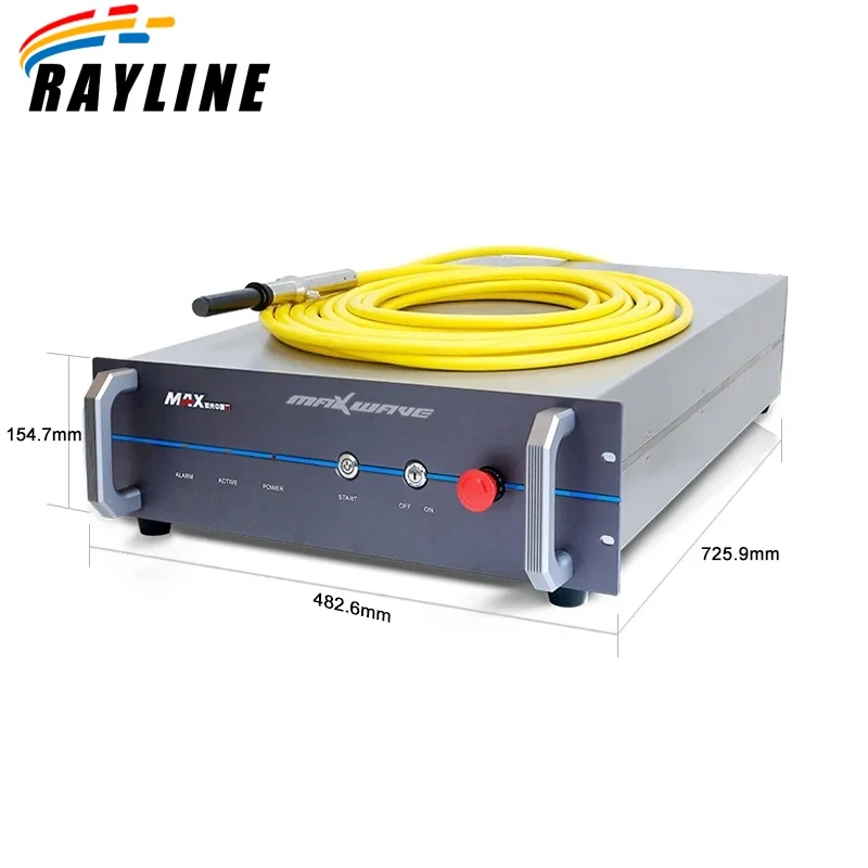 3000W MAX Fiber Laser Source MFSC 1000W-1500W Single Module 2000w CW Fiber Laser for Laser Cutting Welding Laser Generator