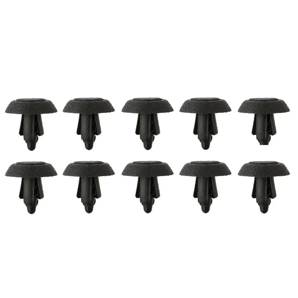 Fender Trim Clip Seal Mounting Panel Retainer Black Nylon Fasteners for Lexus IS LS 90467-07211