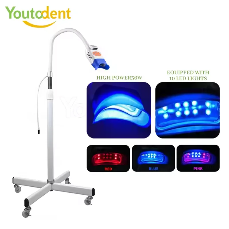 36W Teeth Whitener Light Professional Dental Tooth Whitening Instrument Led Lamp For Dentistry Teeth Whitening Machine