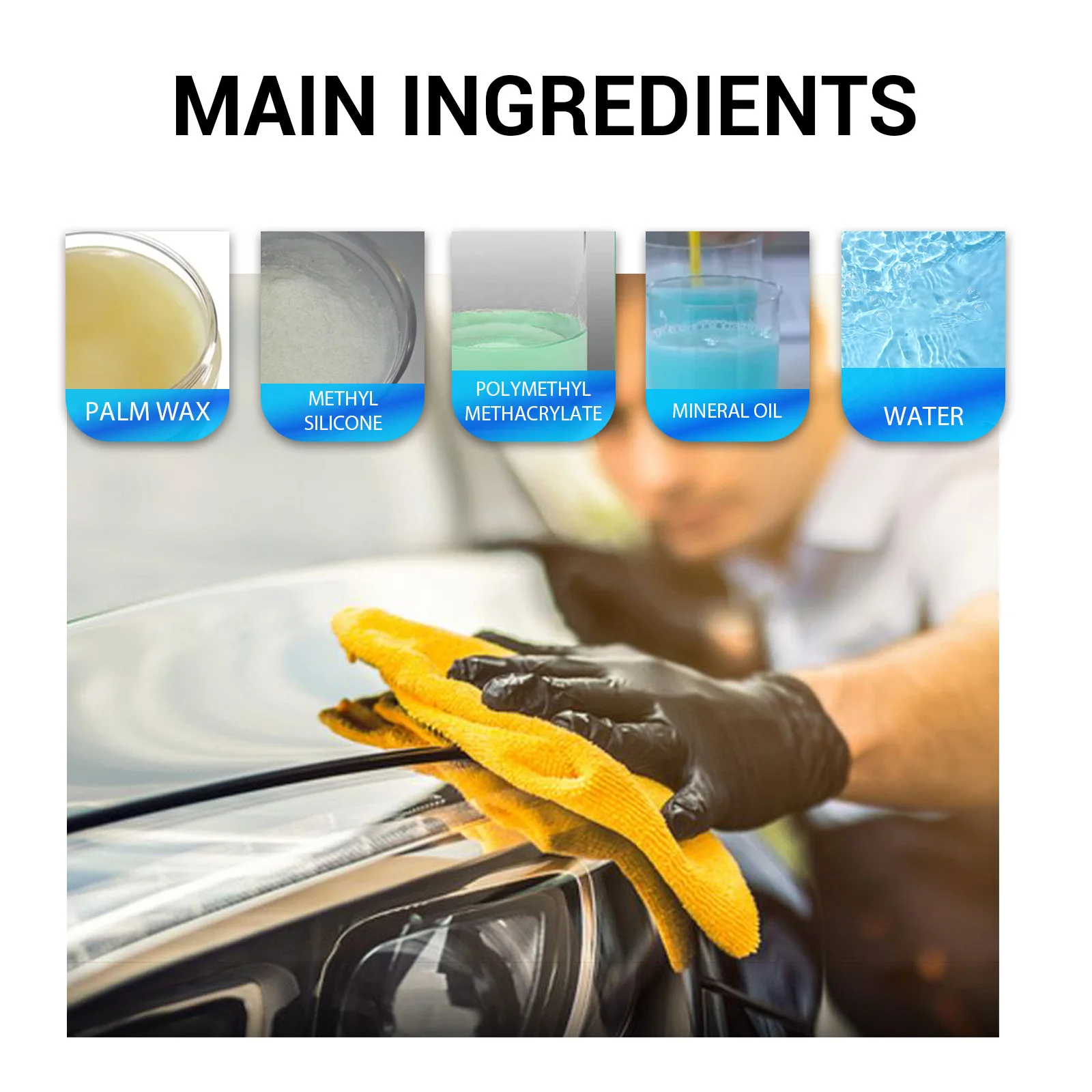 Car Ceramic Coating Polishing Car Shield Coating Spray Car Coating Spray High Protection Quick Coating Spray 100ml Coating Spray