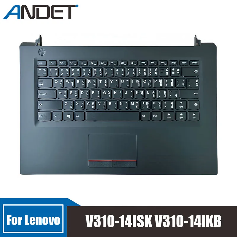 

New Original For Lenovo V310-14ISK V310-14IKB Thai Black Keyboard C Housing Palmrest Upper Case With Touchpad 5CB0L59481