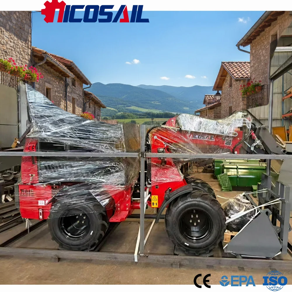 

Custom Mini Telescopic Loader Euro 5 CE Versatile Loader for Material Handling and Farm Operations