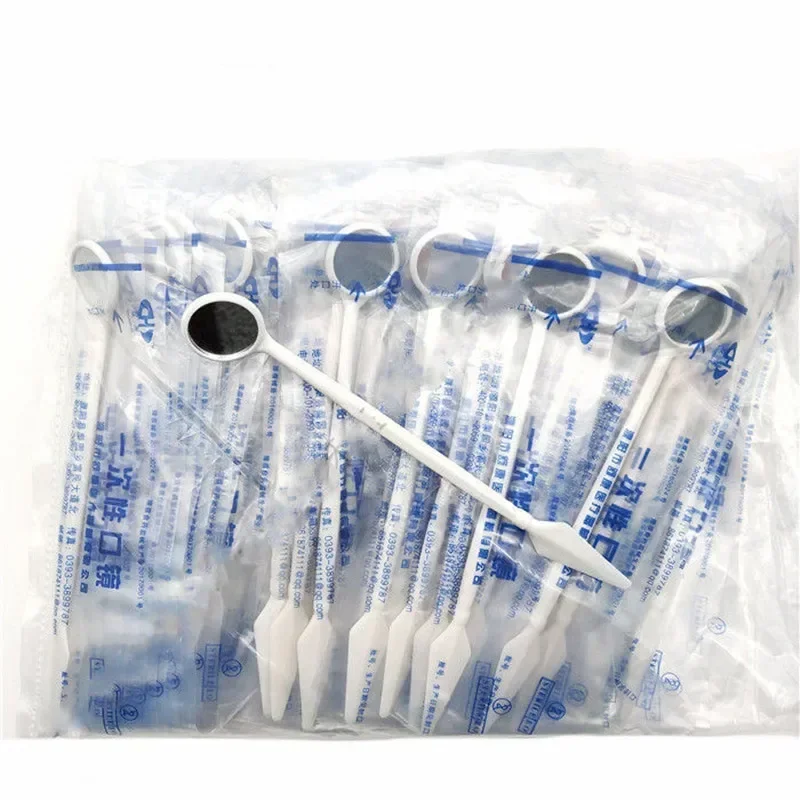 

Disposable Dental Explorers Tweezers Oral Mirrors Temporary Double Ends Probe Hook Oral Examination Instruments