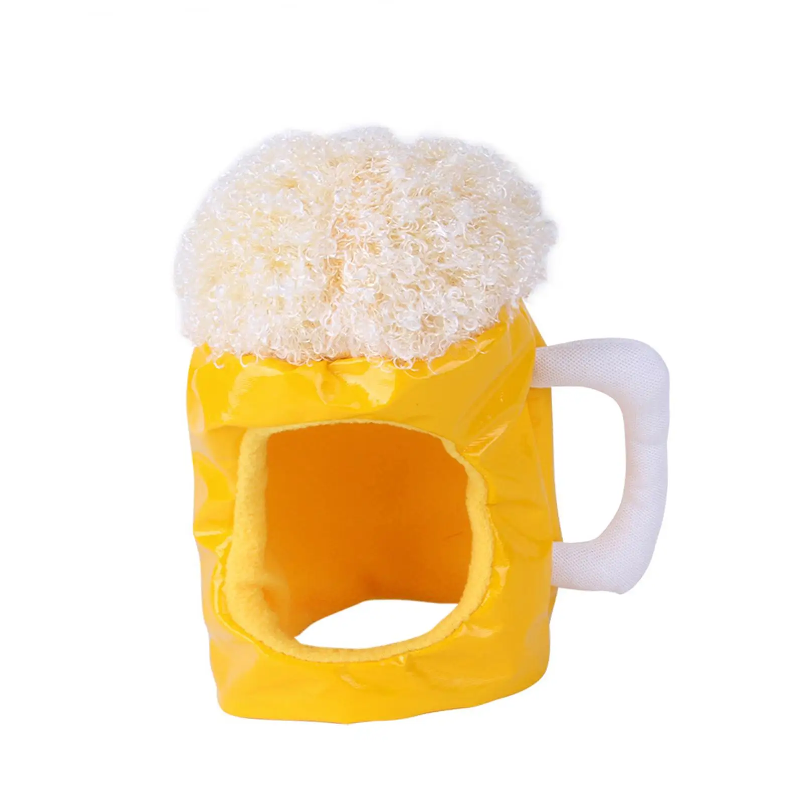 Sombreros divertidos para mascotas, accesorios de fotografía suaves, sombrero de modelado de cerveza, disfraz de cabeza de cachorro para fiesta de Cosplay, divertido, creativo, Invierno