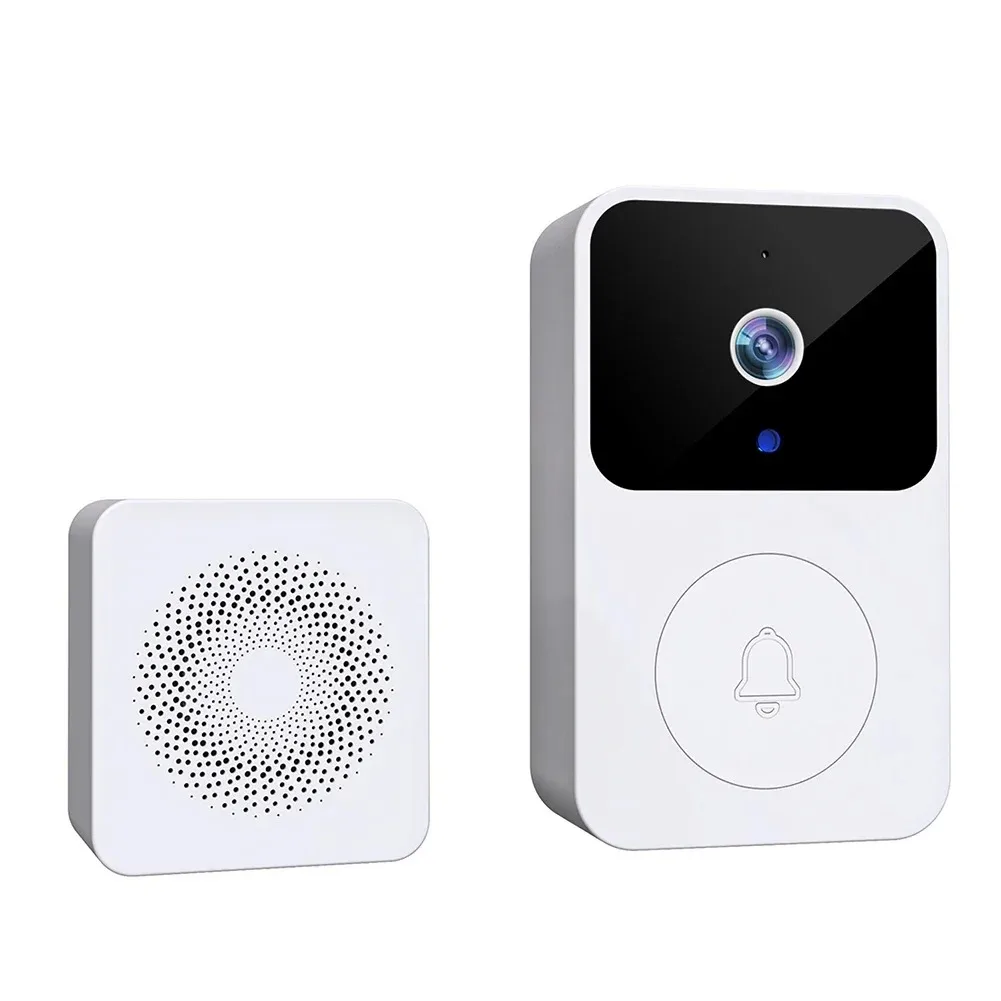 Sonnette vidéo WIFI, caméra sans fil, Vision nocturne IR, sécurité domestique intelligente, sonnette