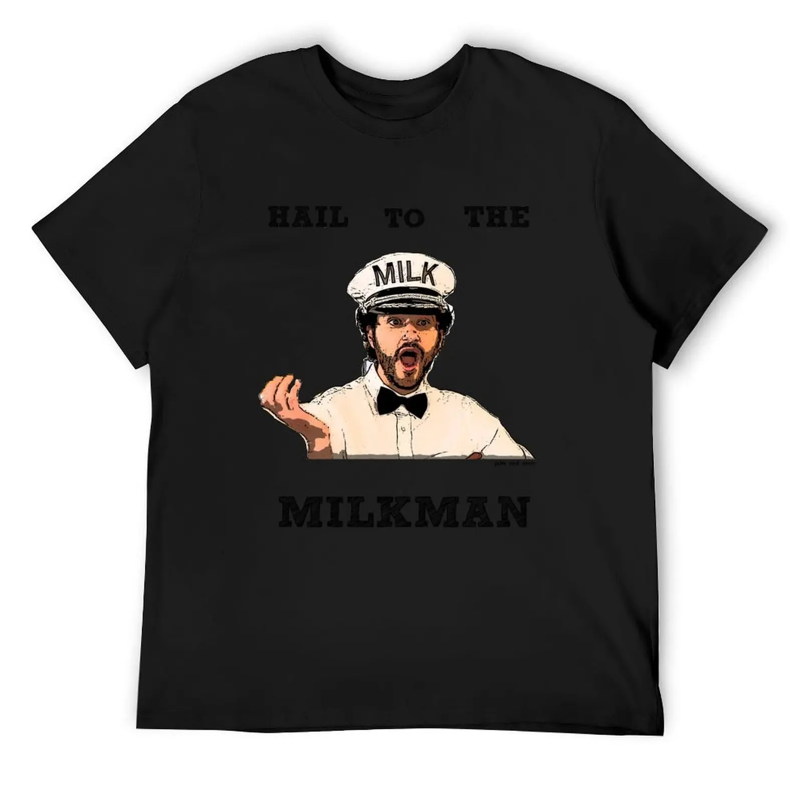 THE MILKMAN - JAKE AND AMIR T-Shirt blanks anime clothes workout shirts for men