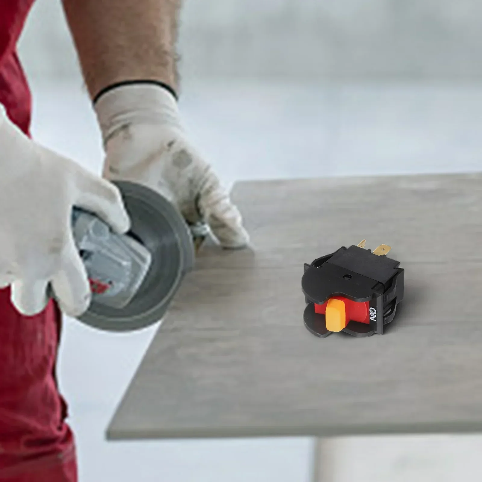 

Совместимый переключатель пилы для плитки 760271017, новый неиспользованный материал, количество металла, пластика, 1 шт., обслуживание инструмента для шлифовальной машины DW840