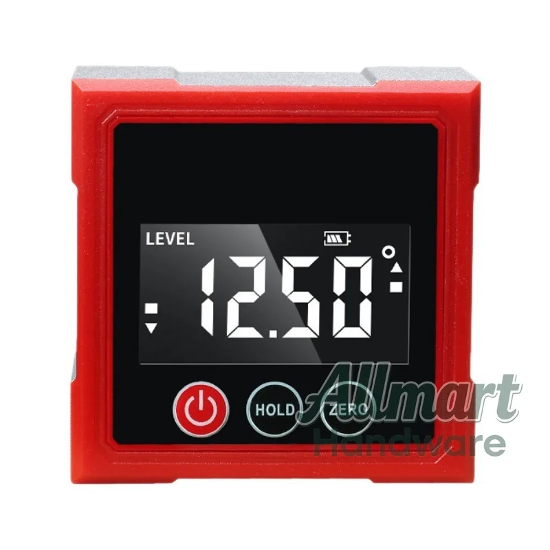 

Digital Inclinometer Laser Angle Gauge 4-Side Magnetic Portable Laser Level Protractor Angle Measuring Ruler