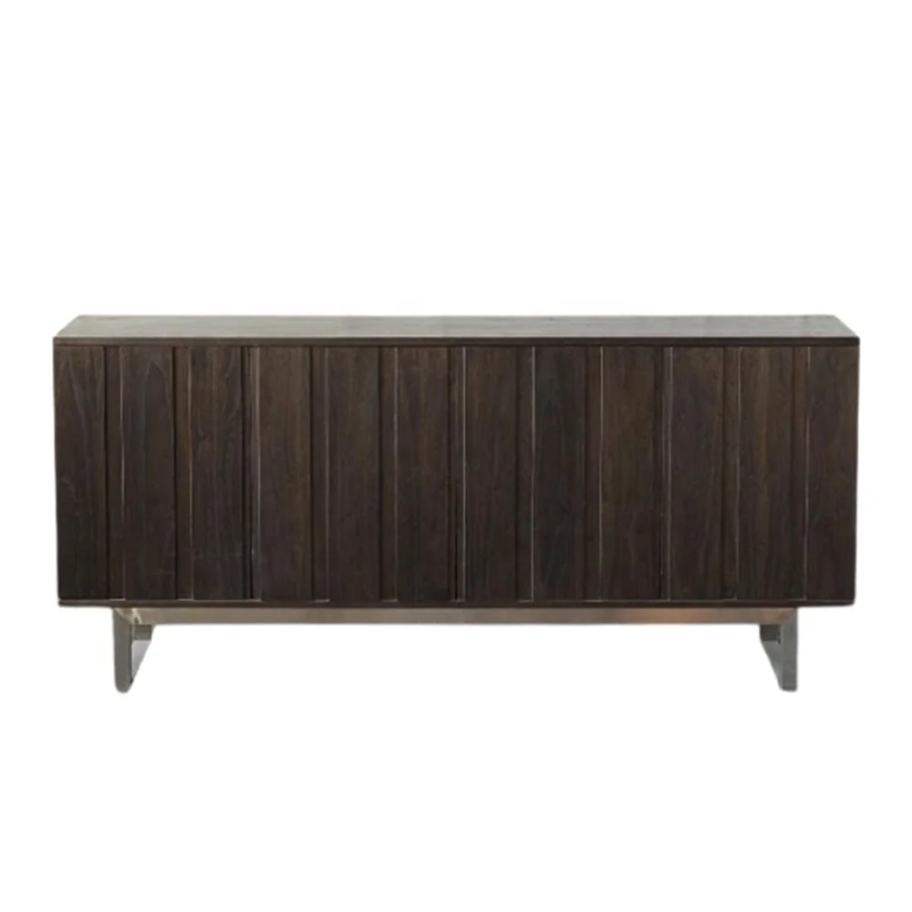 

Wood Sideboard Modern Sideboard Cabinet Aged Home Furniture Cabinet Durable