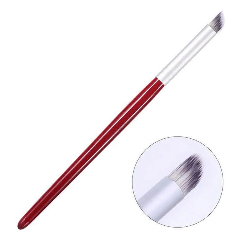 1PC Nail Drawing Art Brush Gradient Starry Dizzy Dye DIY UV Gel Nail Brushes Oblique Mouth Brush Nail Gradual Painting Pen Tool